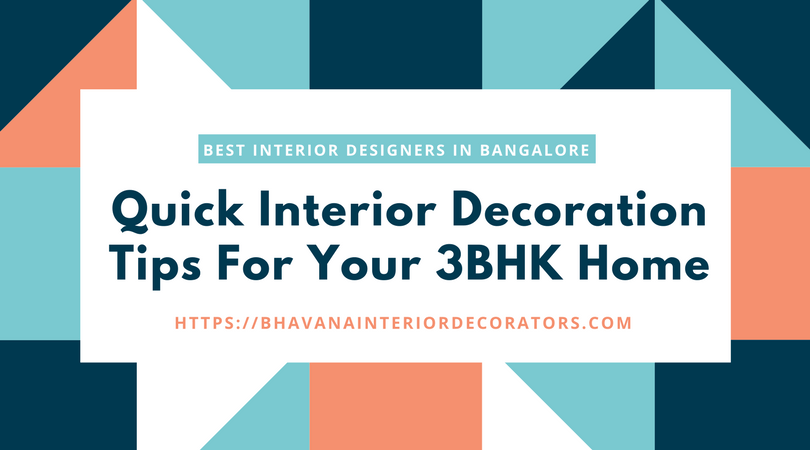 3BHK Home Interior Decoration